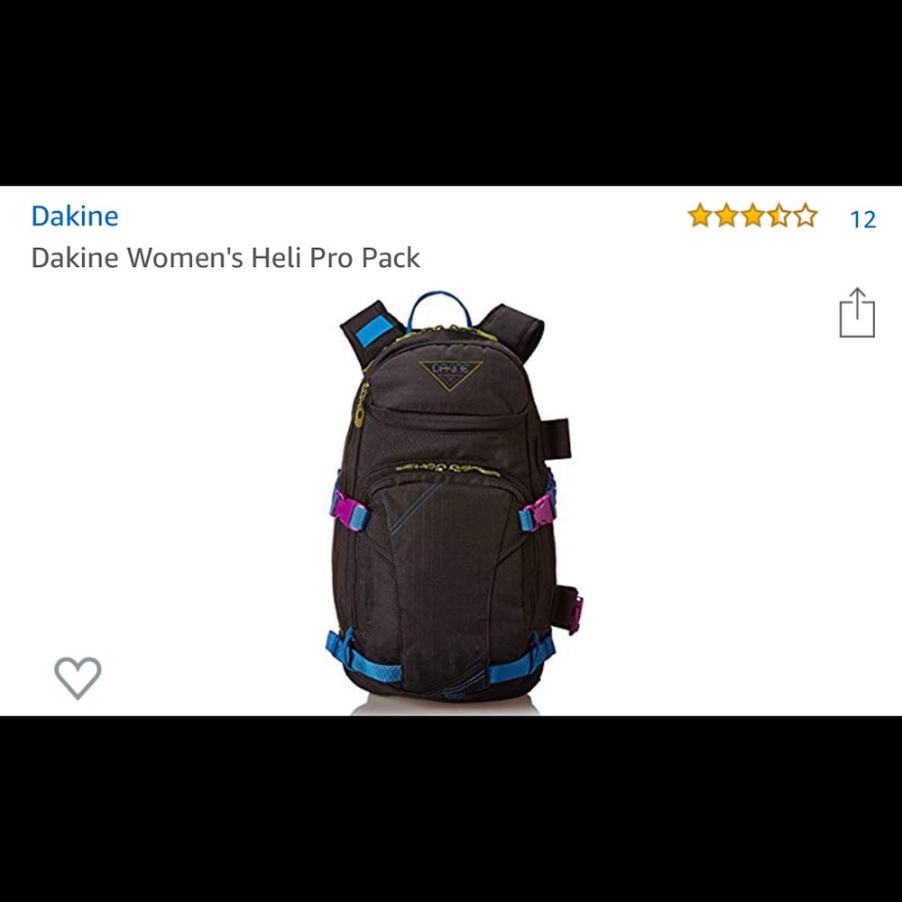 Dakine helipro backpack